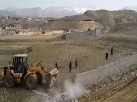 رفع تصرف 60 هکتار از اراضی ملی در گچساران