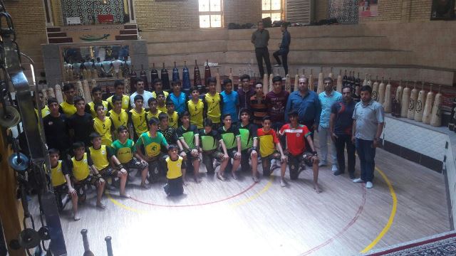 نفرات برتر رقابت های پهلوانی و زورخانه ای نوجوانان فارس