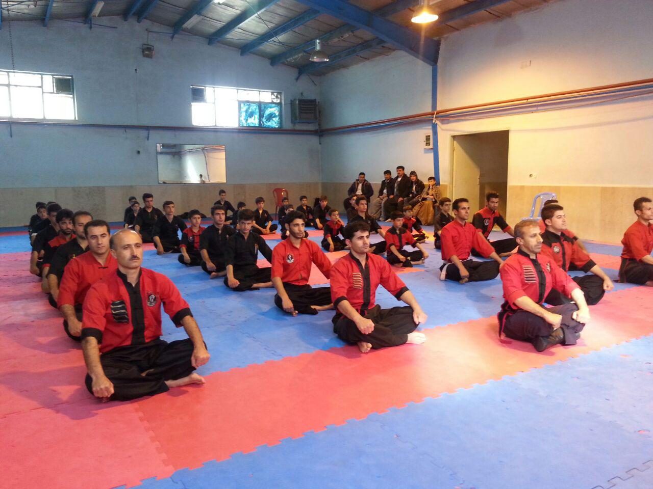 کلاس‌های مربیگری کونگ‌فو درجه یک کشوری در شیراز