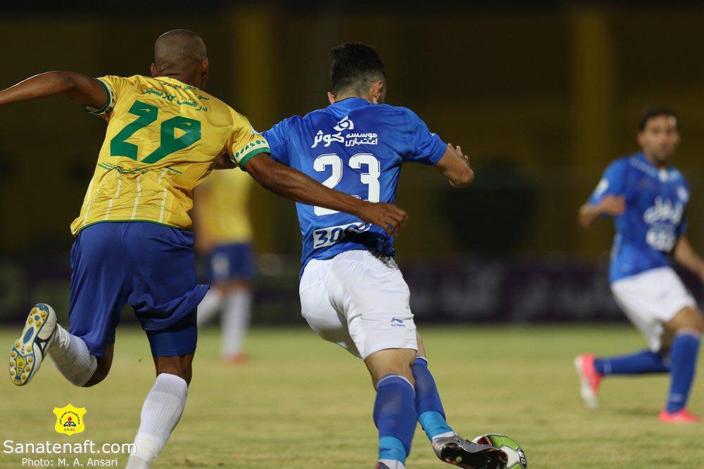 چهاردهمین مصاف نفت آبادان و استقلال تهران + فیلم