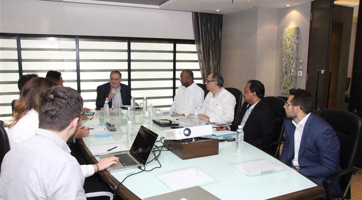 آوانسيان، نماينده بسکتبال آسيا در کنگره فيبا آسيا آوانسيان، نماينده بسکتبال آسيا در کنگره فيبا آسيا