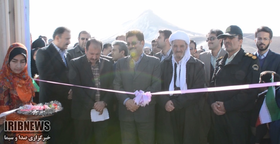 افتتاح مدرسه سه کلاسه شهید طالب ساعدی دویسه