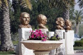 سردیس مفاخر ایران در گذر هنرمندان کیش