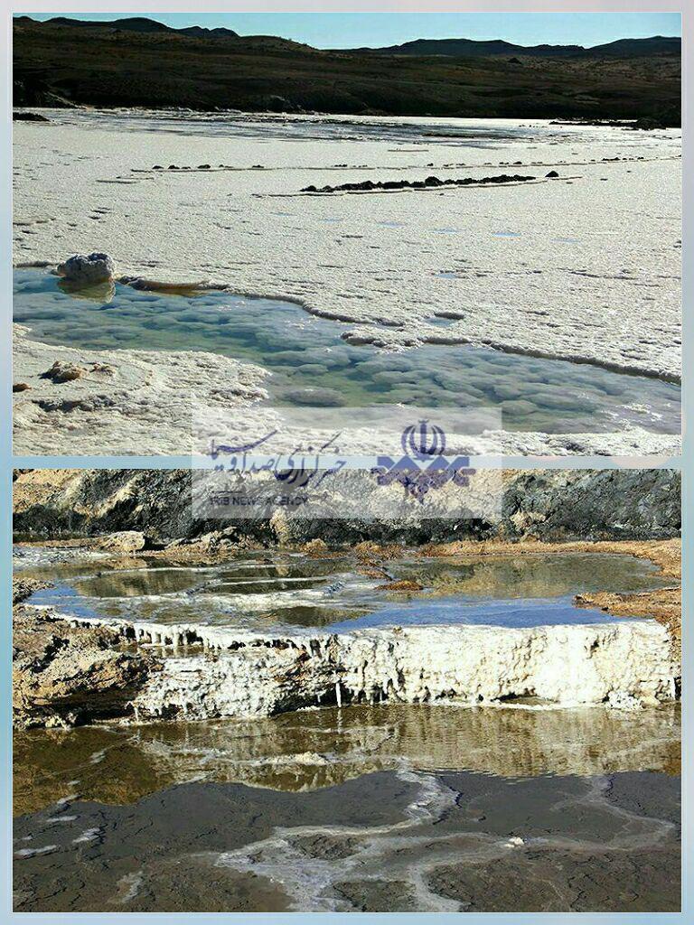 رودخانه طبیعی کال نمک عقدا جاذبه گردشگری