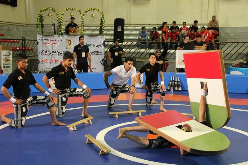 تیم پهلوانی و زورخانه ای خراسان جنوبی بر سکوی سوم کشور