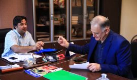 پورعروجی نخستین ثبت نام کننده