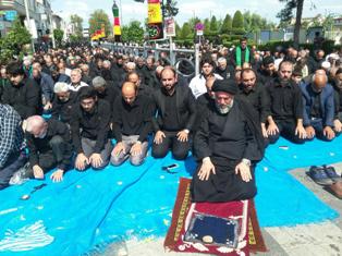 اقامه نماز ظهر عاشورا در سراسر مازندران