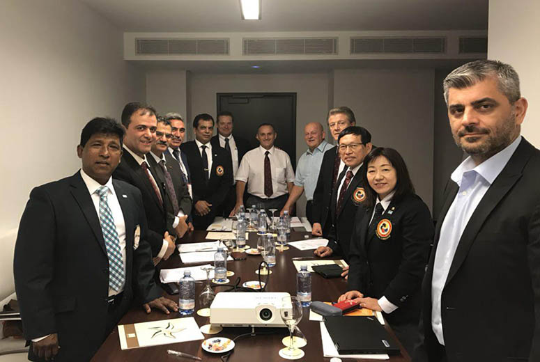 نشست کمیته فنی فدراسیون جهانی کاراته نشست کمیته فنی فدراسیون جهانی کاراته