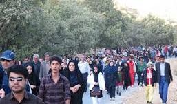 همایش پیاده روی خانواده در شهر یاسوج