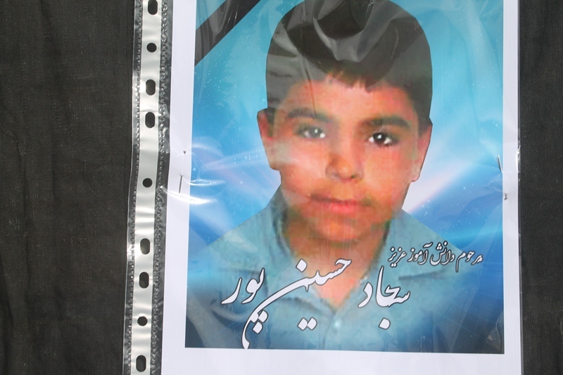 تشییع پیکر دو دانش آموز حادثه دیده بردسکنی