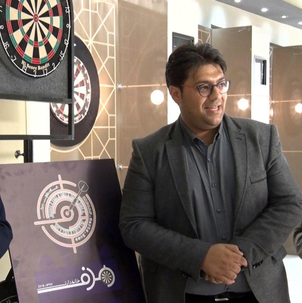ايوب زاده رييس انجمن دارت کشور شد