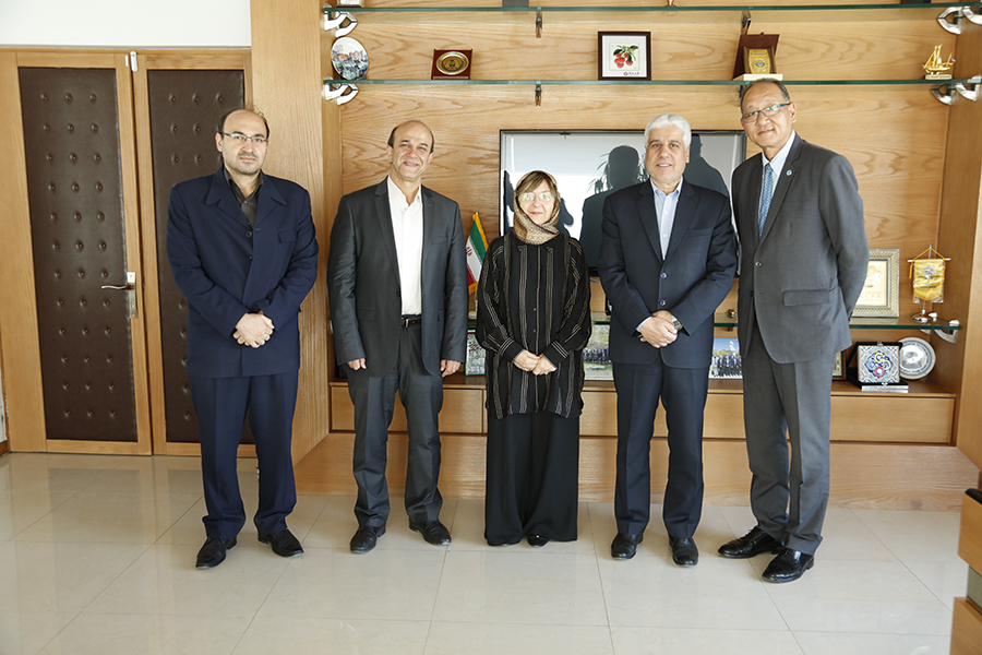 تاکید مسوولان ارشد آژانس سازمان ملل بر روابط دو طرفه بادانشگاه اصفهان