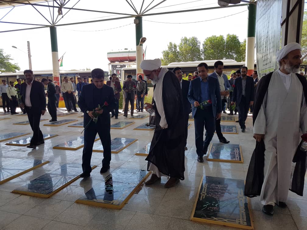 تجدید عهد مردان قانون با شهدا