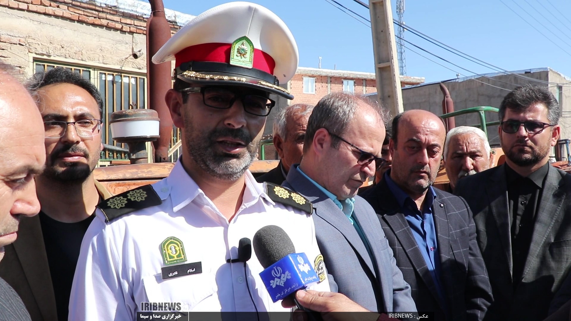 طرح پلاک گذاری تراکتور و کمباین