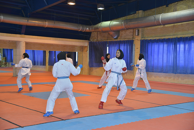 آماده سازی بانوان کاراته کا از اول آبان