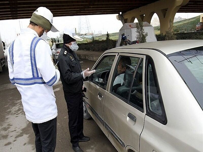 بازگرداندن ۴۴۸ دستگاه خودرو از مبادی ورودی مشهد