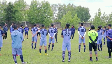 از سر گیری تمرینات تیم فوتبال ملوان بندرانزلی