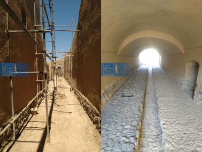 پایان مرحله دوم عملیات مرمت ارگ تاریخی مورچهخورت پایان مرحله دوم عملیات مرمت ارگ تاریخی مورچهخورت