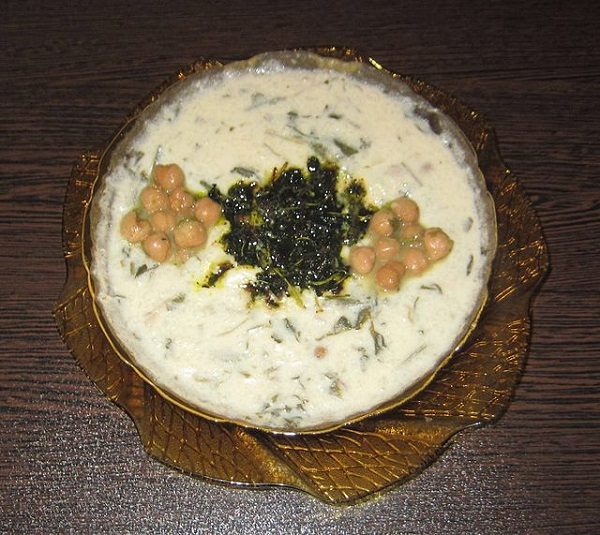 آش دوغ کردی با مزه و طعمی دلنشین