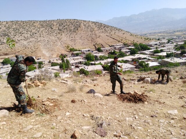 رفع تصرف ۲ هکتار از اراضی ملی روستای چنارستان