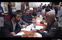 میز خدمت مدیران رباط کریم در روستای آدران
