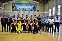 معلمان بویراحمد فاتح مسابقات والیبال فرهنگیان استان