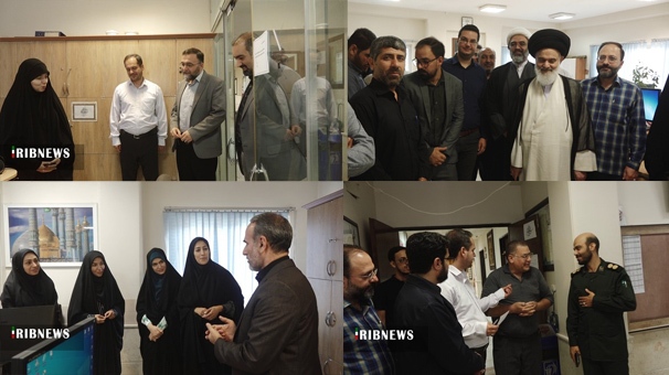 حضور مدیران استانی در تحریریه خبر صدا و سیمای مرکز قم