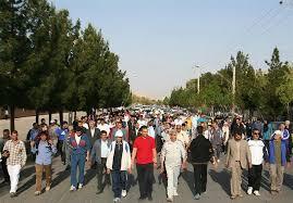 برگزاری همایش پیاده روی صبح و نشاط در دوگنبدان