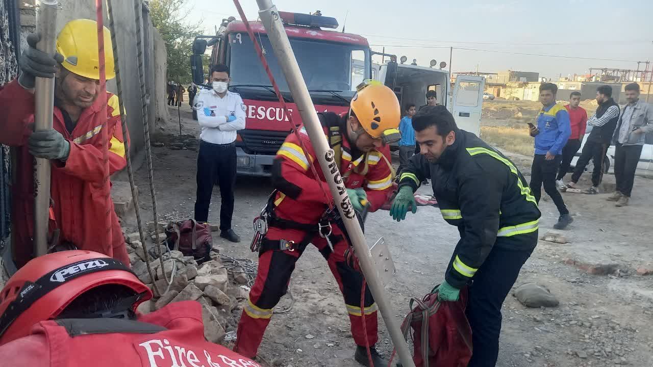 نجات دو شهروند نیشابوری از دو حادثه