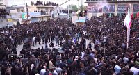 آئین عزاداری علم گردانی در میناب