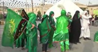 برپایی مراسم تعزیه‌خوانی با حضور جمعی از هنرمندان آیینی در شهر سوق