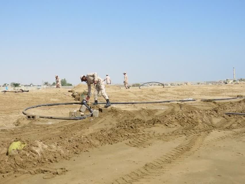 کشف لوله‌کشی هفت و نیم هزار متری سوخت قاچاق در سواحل میناب