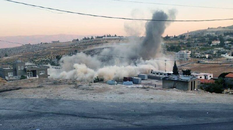 حمله هوایی سنگین اسرائیل به جنوب لبنان حمله هوایی سنگین اسرائیل به جنوب لبنان