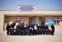 بهره برداری از فضای آموزشی و فرهنگی در روستای رستمیه آبادان