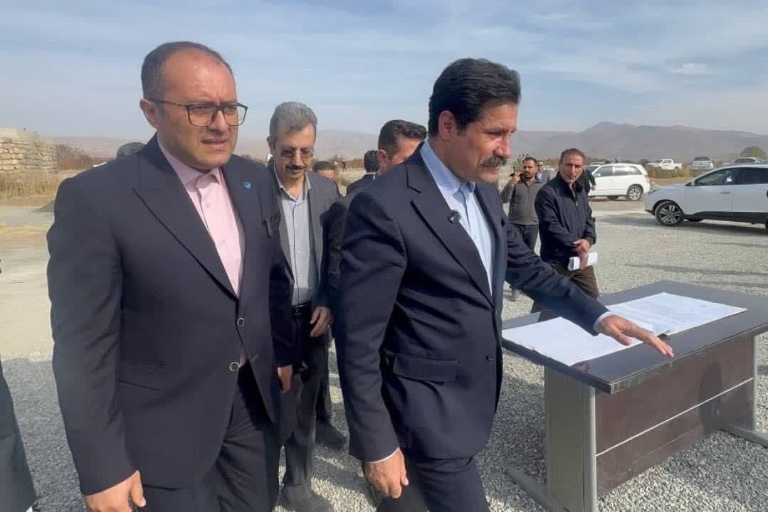 بررسی روند عملیات اجرایی  تصفیه‌خانه فاضلاب اشنویه