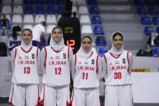 نایب قهرمانی دختران بسکتبال سه به سه ایران در بازیهای آسیایی جوانان