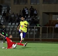 تساوی وباخت مسی‌های کرمان درلیگ یک فوتبال
