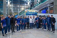 بازگشت اعضای تیم ملی کشتی آزاد به کشور